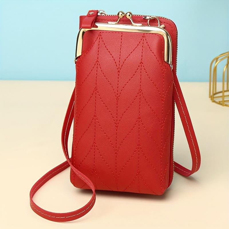 Mobile Phone Bag, Women s crossbody shoulder bag, simple and portable, vertical mobile phone bag, multifunctional Women s wallet