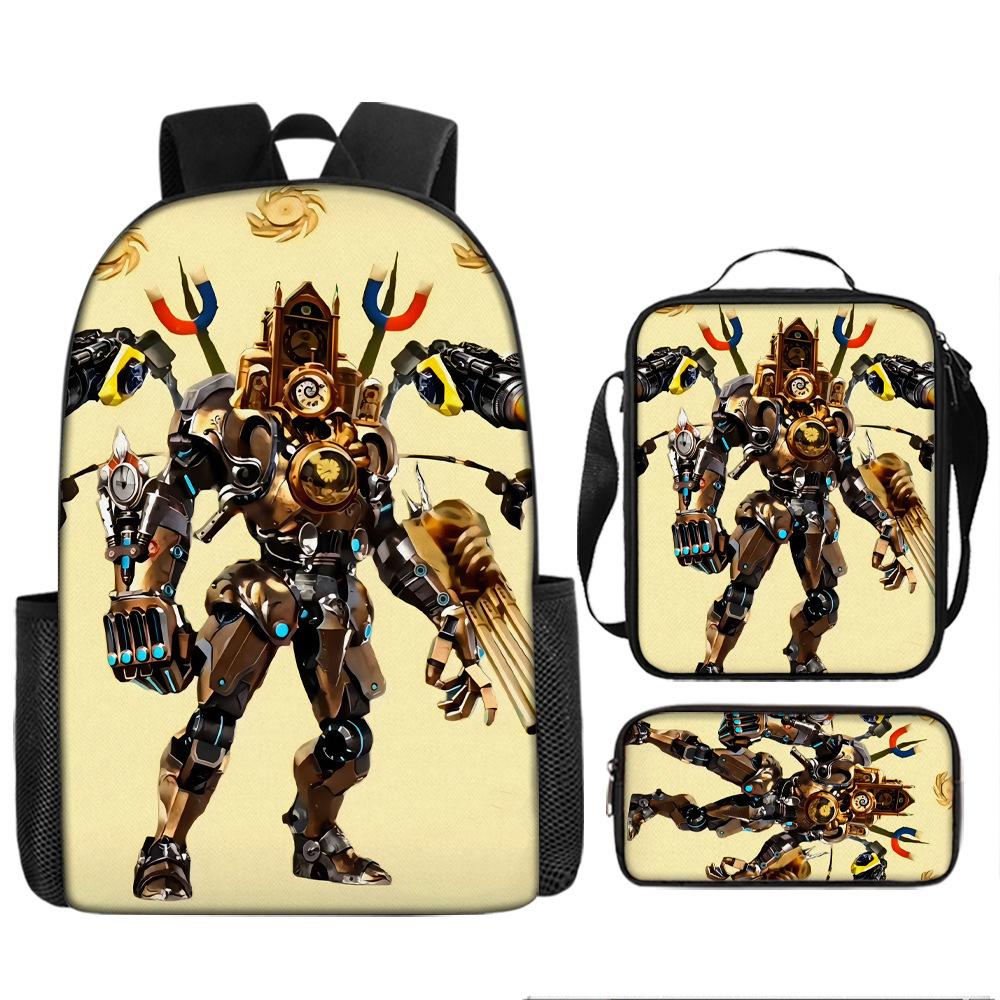 Audio Man School Bag Large Capacity Backpack Primary School Students 3rd To 6th Grade Junior High School Girls Backpack