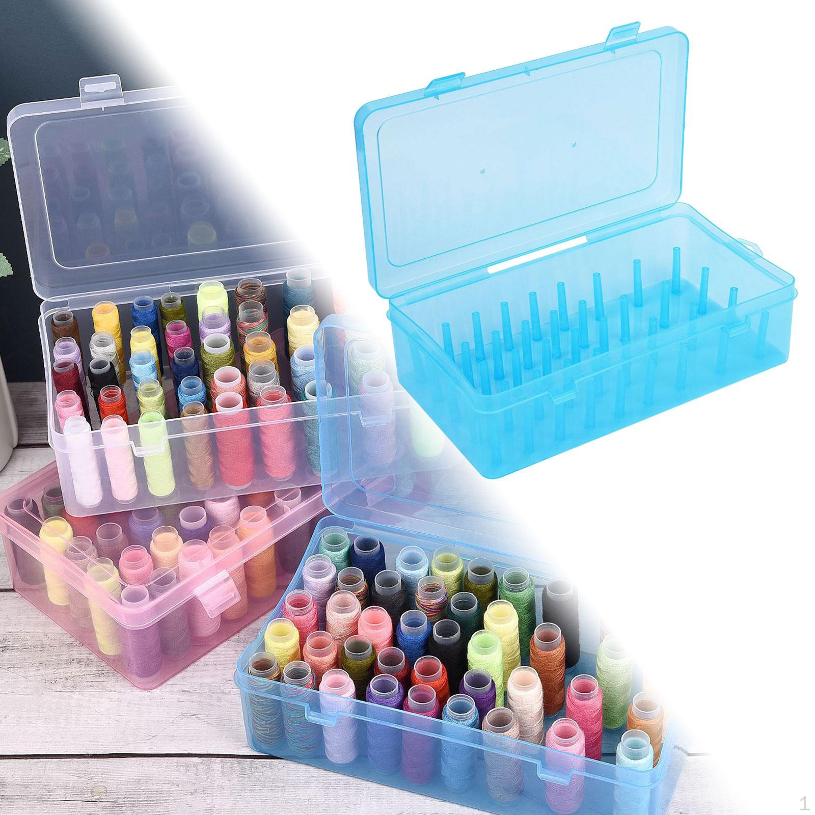 

42-осевые швейные нитки, шпульки с нитью, органайзер для хранения пустой проволоки