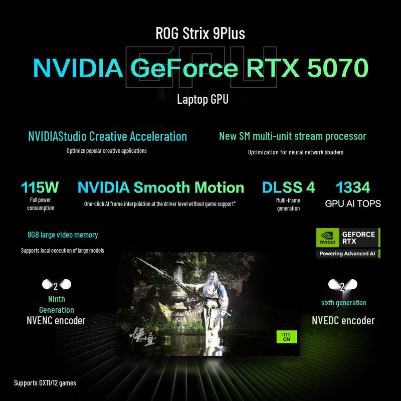 ASUS ROG Strix Scar 9 Plus 18-inch Gaming Laptop (CN version)