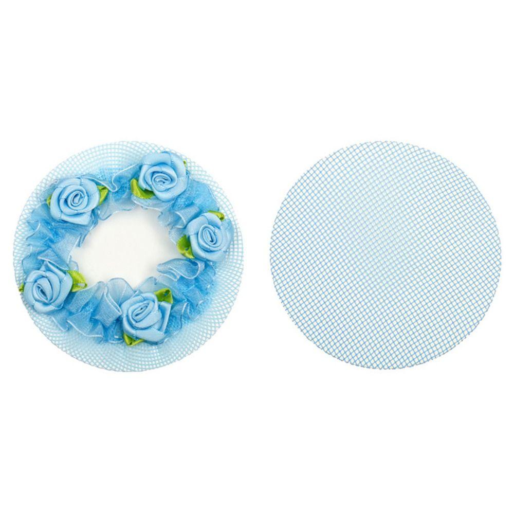 Fashion Headwear Ballet Hair Net Head Bands Girl Bun Cover Snood Elastic Hair Net  Women