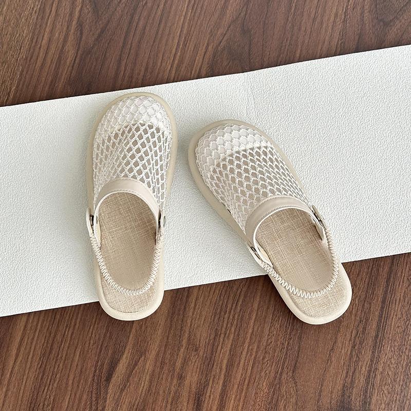 

Baotou Sandal Sen Department of Mesh Shoes Summer Breathable Linen Sandals Women s Shoes Mesh Surface 40