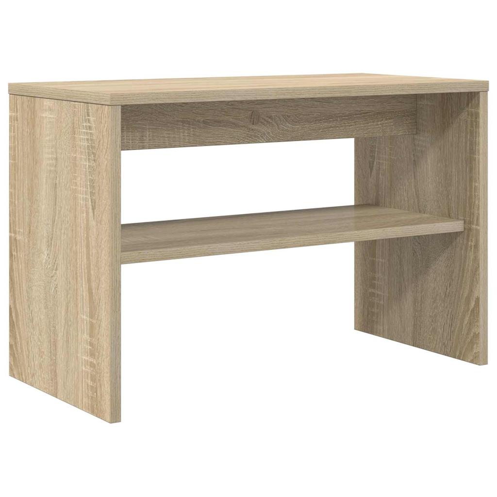 TV Stand in Sonoma Oak Finish 60 x 30 x 40 cm Engineered Wood