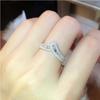 Design Sense Bright Irregular Diamond Ring, Niche Premium Sense Noble Women's Ring Jewelry, Retail