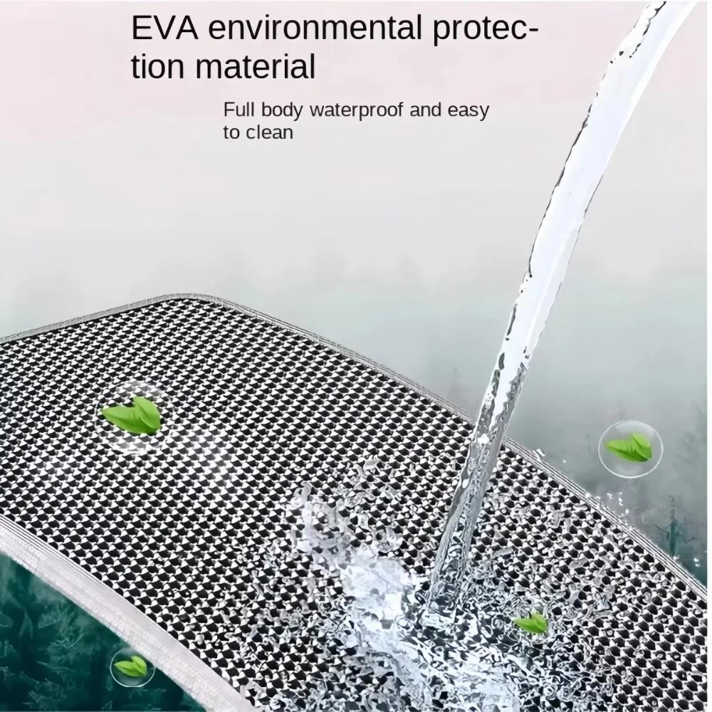 Cat Litter Mat Pet Toilet Non Slip Pet Litter Box Filter Mat Double Layer Wear Resistant Waterproof Cat Litter Mat Pet Supplies