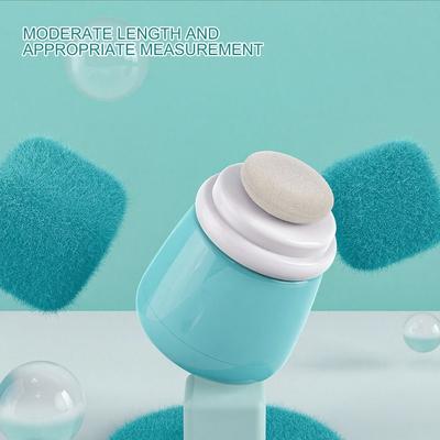 Soft Applicator Bear Shaped Powder Puff Container Seal Lid Empty Box Powder Puff Box Cute Cartoon Bear Portable Design
