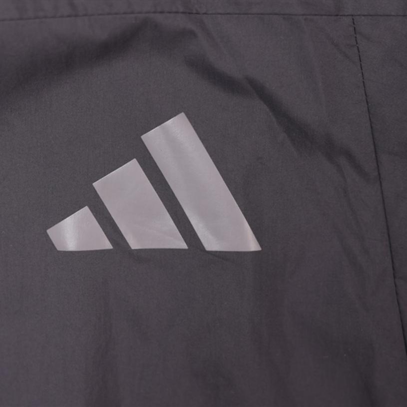 Adidas SS25 Comfortable Casual Versatile Long Sleeve Jacket Unisex Jacket Black KC6009