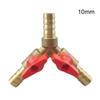 Exquisite Garden Irrigation Pipe Connection Brass Valve Shut Off Ball Valve 8mm/10mm Brass Material Easy To Install