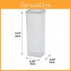 Leakproof Bread Plastic Keeper With Sealed Lid For Freshness And Food Preservation