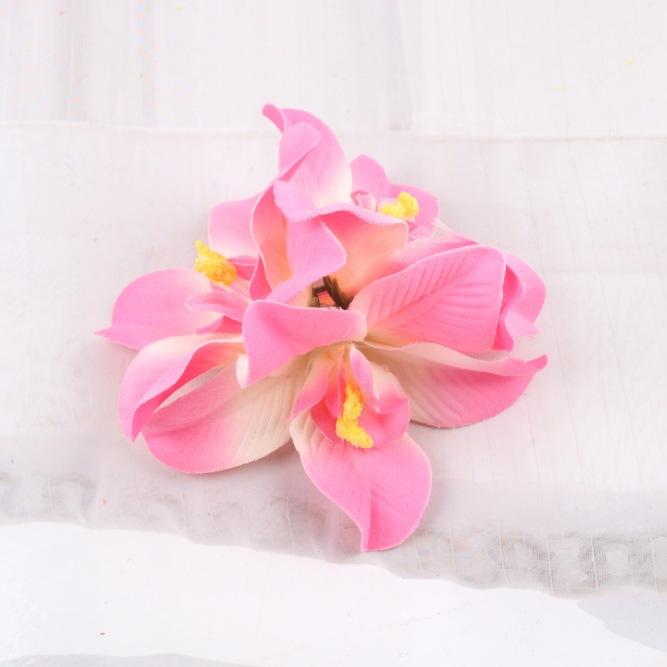 Bohemia Canna Flowers Samll Hair Clips Hawaii Bridal Flowers Hair Clips Hairpins Barrette For Wedding Hair Accessories
