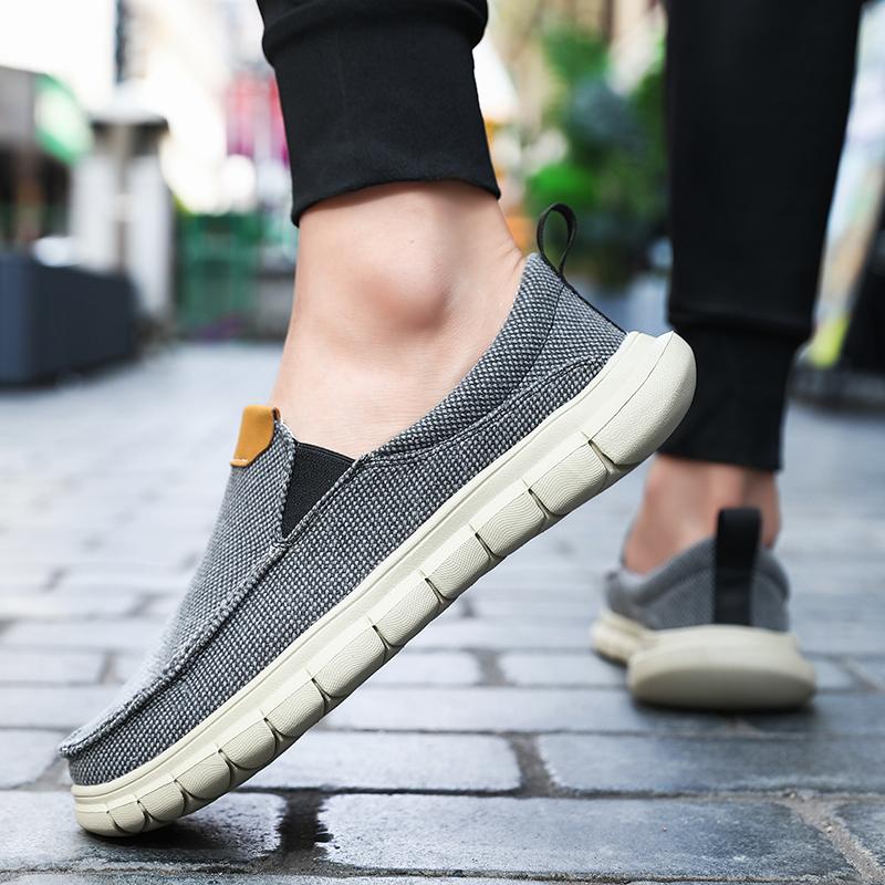 New Men Comfortable And Breathable Loafers Soft-Soled Lightweight Walking Shoe Outdoor Anti-Slip And Wear-Resistant Hiking Shoes