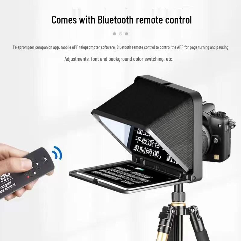 8LENSGO TC7 Large-Screen Portable Teleprompter for Mobile Live Streaming and Video Recording