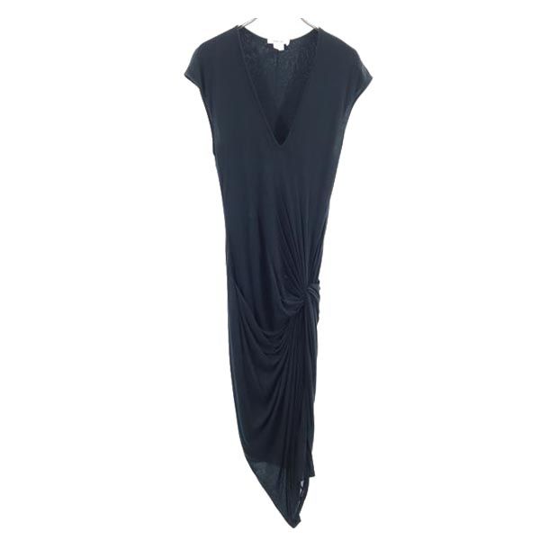 

HELMUT LANG Short sleeve French sleeve one piece S black Women Used