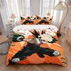 Katsuki Battle Mode Print 3Pcs Bedding Setduvet Cover With 2 Bedropillowcase Home Birthday Gift