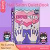 3D Design Creative Sticker Games Handmade 3D Makeup Quiet Book  Creative Play