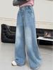 2026 Spring Girls' Children's Patchwork Denim Pants