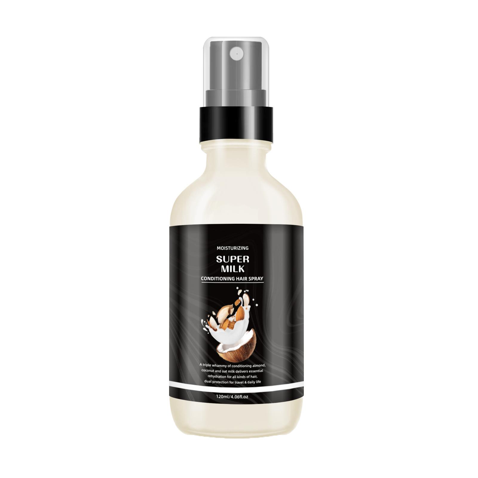 Hair Care Lotion Spray Milk Hair Care Soft And Not Greasy 120ml чёрный