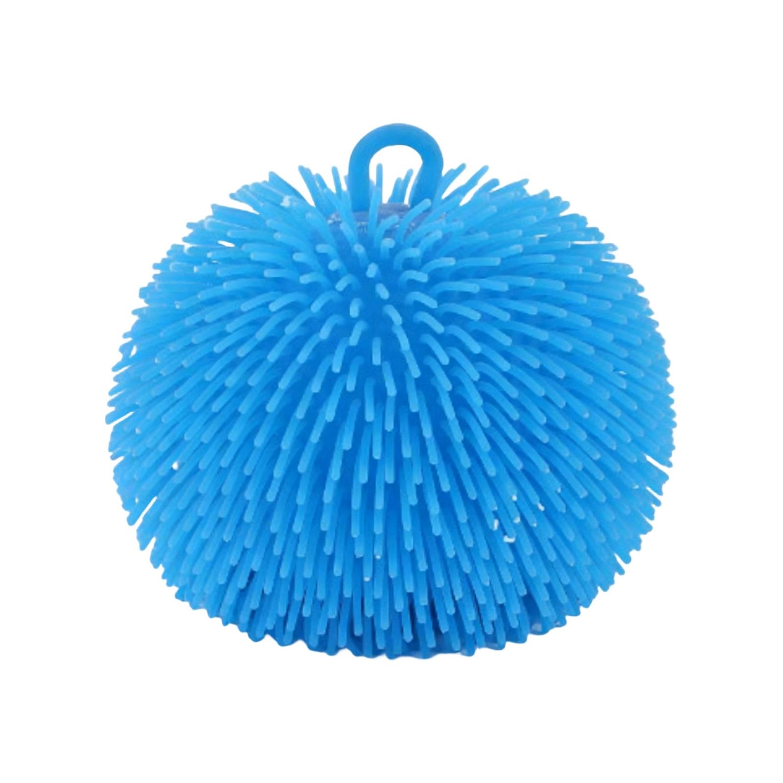 

Glowing Pom-Pom Squeezy Toy — Luminous Stress-Relief Toy & Sensory Play One Size синий