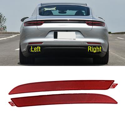 For Porsche Panamera 971 Basic Turbo GTS S 4S Sport 2017-2022 Rear Bumper Brake Light Tail Warning Turn Signal Reflector Lamp