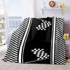 1PC racing Blanket Soft Comfortable All Seasons Suitable Sofa Office Travel Home Use Makes Great Gift