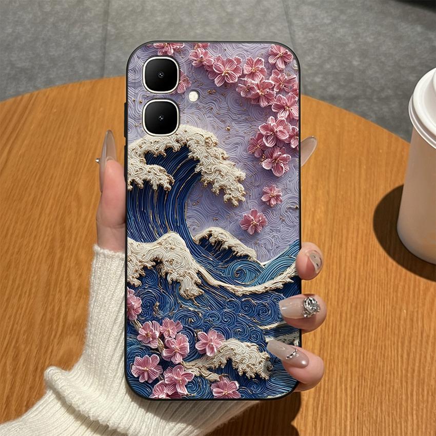 For Infinix Smart 10 8 7 6 Plus 8 5 Pro 8HD 6HD Phone Cases Fashion Leopard Patterns Soft Matte Silicone Shell For Infinix Smart9 3+ Lightweight Cover