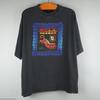 T-shirt Nera in Cotone Pesante Anni '90 Kula Shaker Band Tutte le Taglie TT212 T-Shirt Unisex