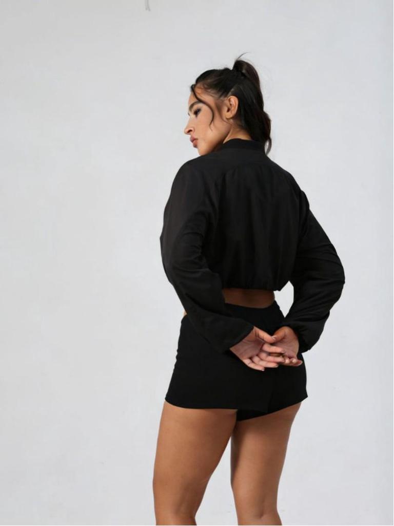 Transgraniczny Kardigan ALO z Kołnierzem Stojącym Ochrona Przeciw Słońcu Dwustronne Spodnie Sukienka Zestaw do Jogi