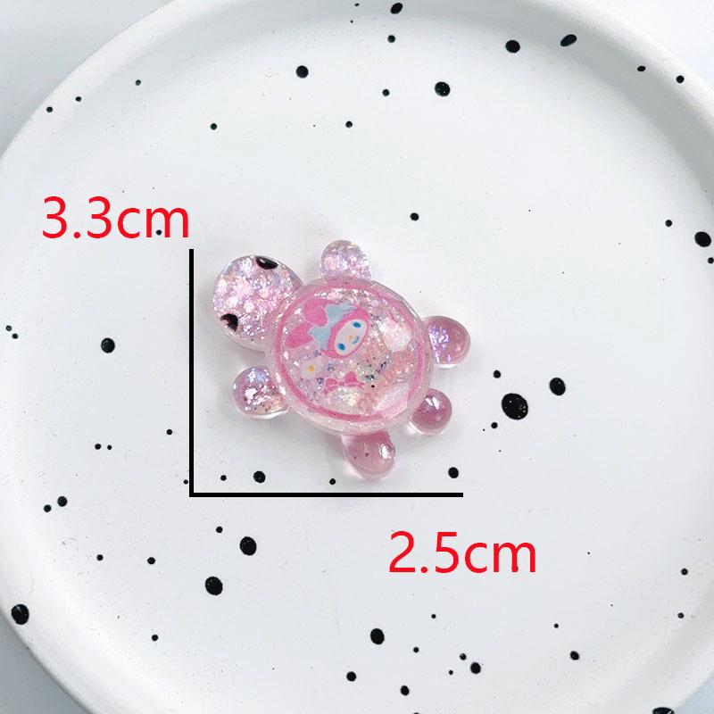 Flashing Resin Luminous Turtle Ornaments - Large & Small DIY Accessories