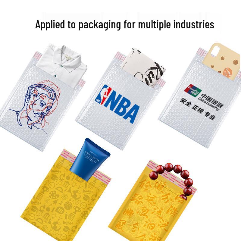Pearlescent Bubble Mailer with Foam Padding & Self-Adhesive Strip