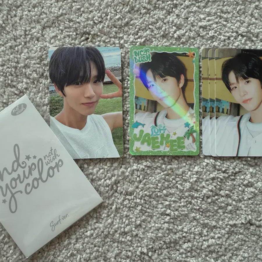 NCT Wish Popup Store Random Trading Card Surf Surf Jae Hee Special Set