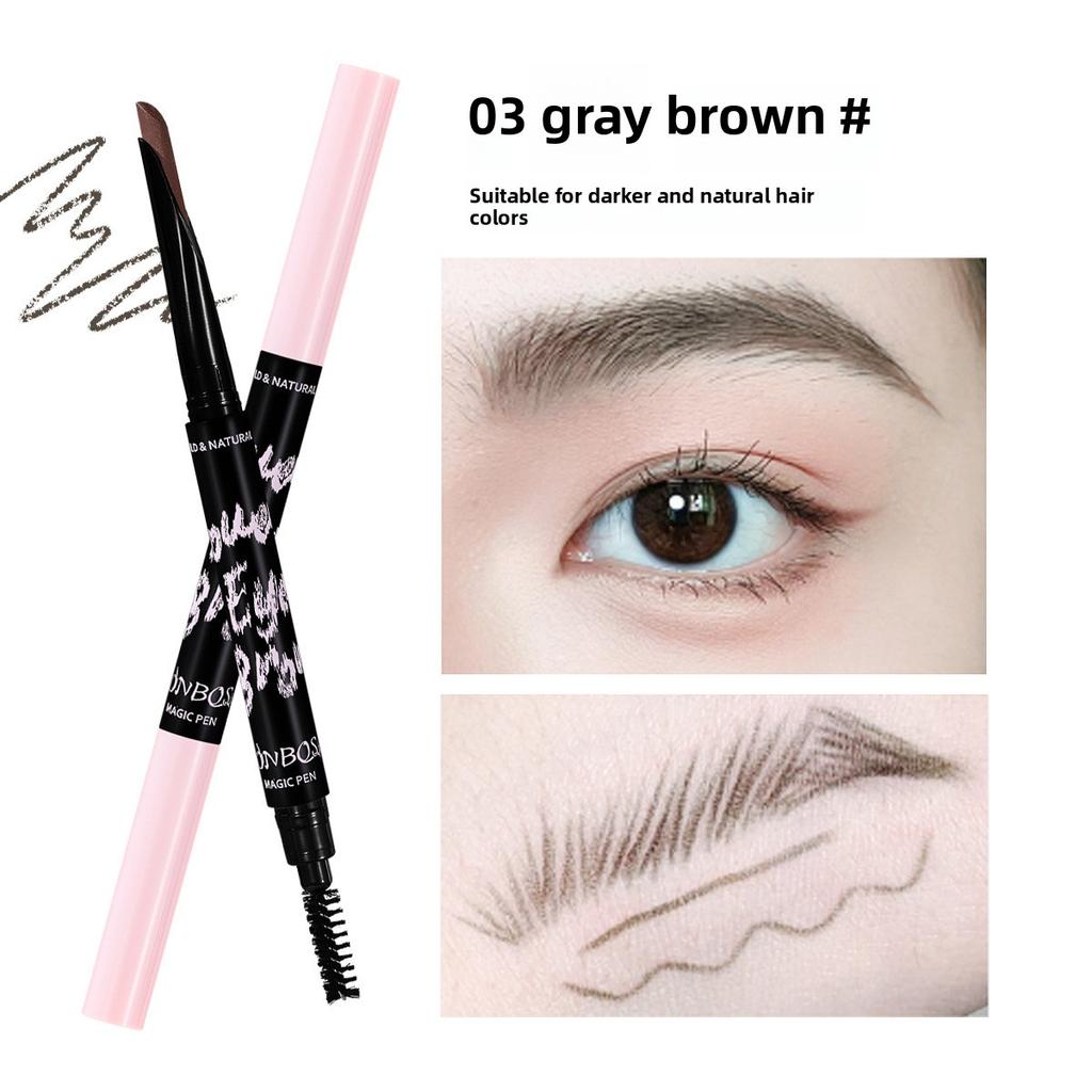 The Eyebrow Pencil Is Extremely Fine Each Strand Distinct Naturally Waterproof, Sweat-proof and Not Prone To Color Fading