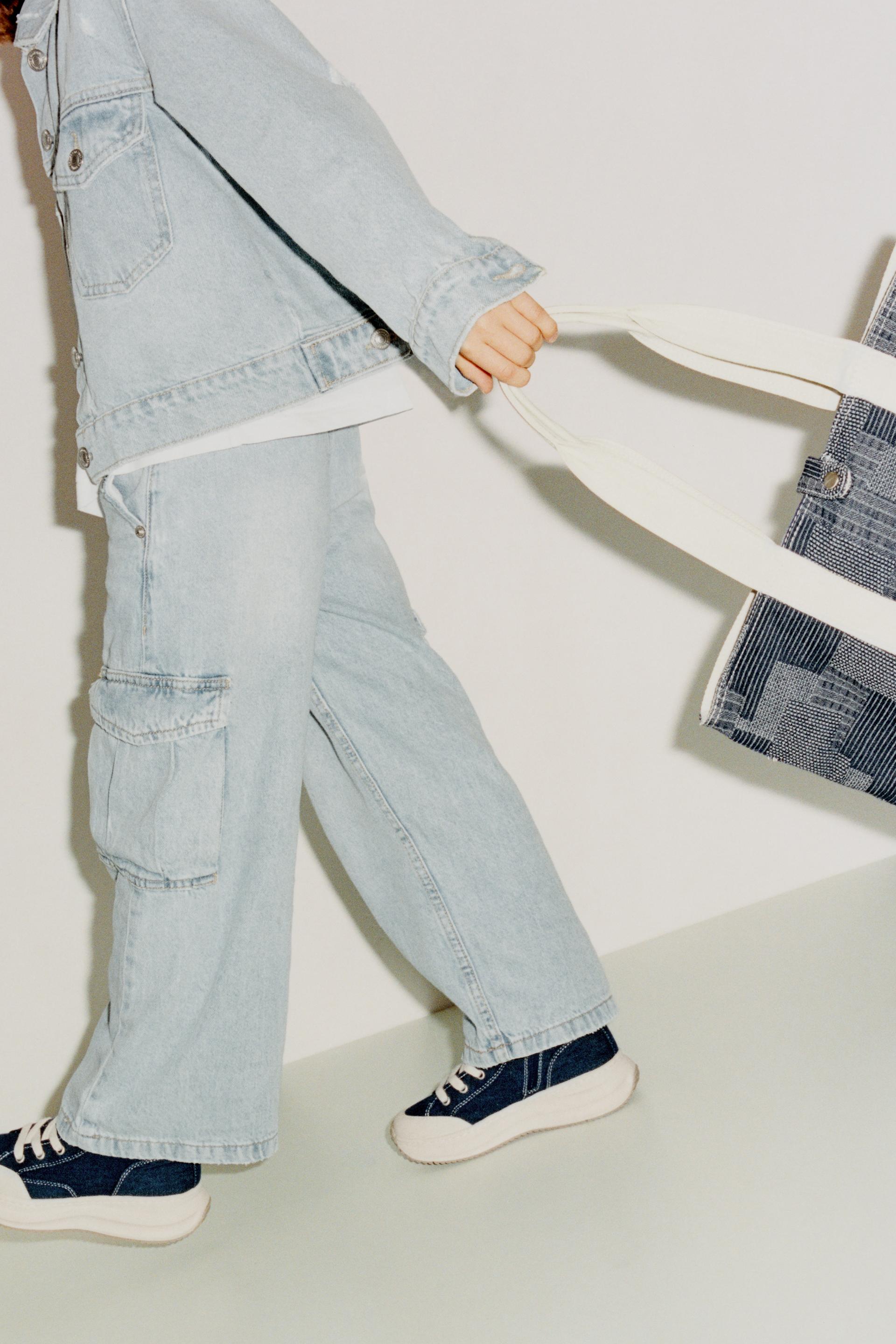 

Двусторонняя джинсовая сумка-тоут