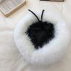 Imitation Fur Beanie Hat Knitted Hat Winter Plush Hat Cute Plush Bucket Hat  Streetwear