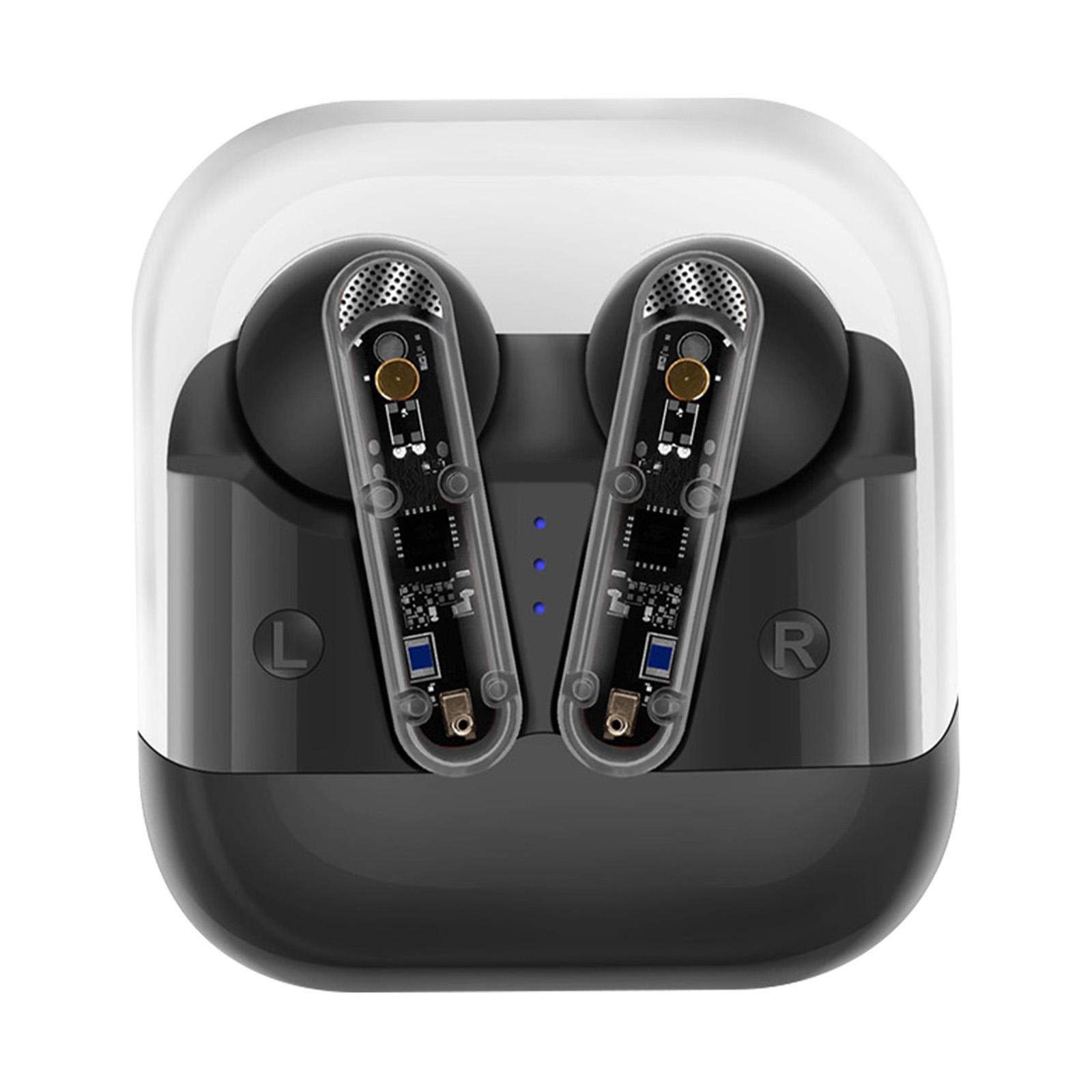 

AKZ-S26 Bluetooth-compatible 5.3 TWS Headphones Waterproof Wireless Sports Earphones Black