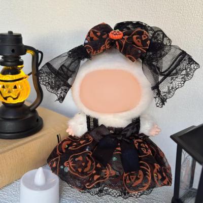 Figure Pumpkin Dress Halloween Costume DIY for Kids Birthday Gift Photo Props Fashion Up with