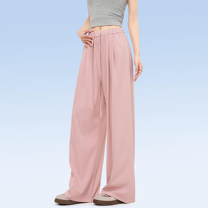 Uncle Radish Lyocell Tencel Jeans Women's Summer Loose Straight Yamamoto Pants Lazy Slack Wide Leg Pants