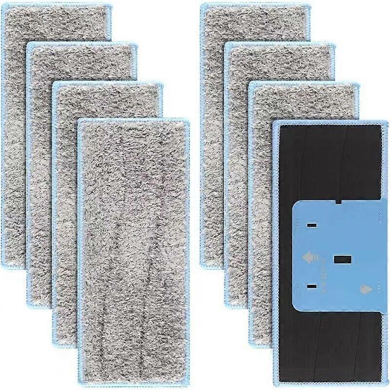 Set of 8 washable brushes for iRobot Braava Jet M6134. Washable brushes for iRobot Braava M6. Reusable brushes