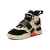 Anta Lifestyle Series Casual Wear Durable Non-Slip High-Top Skate Shoes Men Sneakers Black Orange 91948082-3