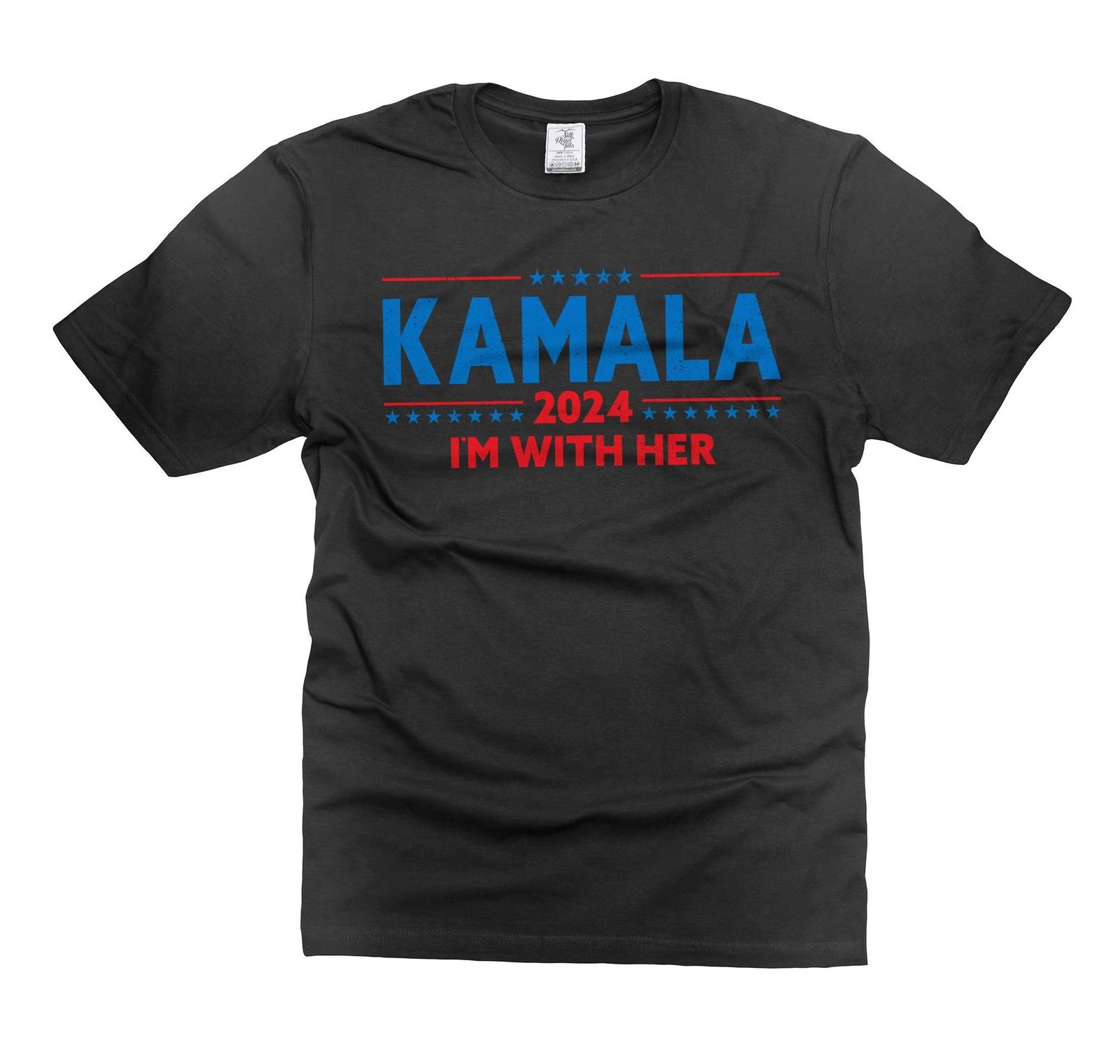 Kamala 2024 Shirt Kamala Harris Election Shirt I m With Her Support Shirt L