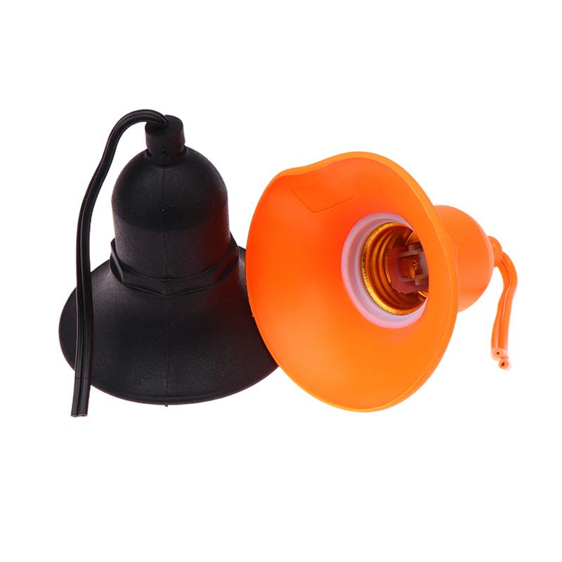 1/2Pcs E27 Screw Lamp Holder Chandelier High Temperature Waterproof Lampholder Light Bulb Holder Adapter