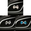 Clipe de Perfume para Carro Borboleta de Strass de Cristal Transfronteiriço Clipe Decorativo de Fragrância para Saída de Ar