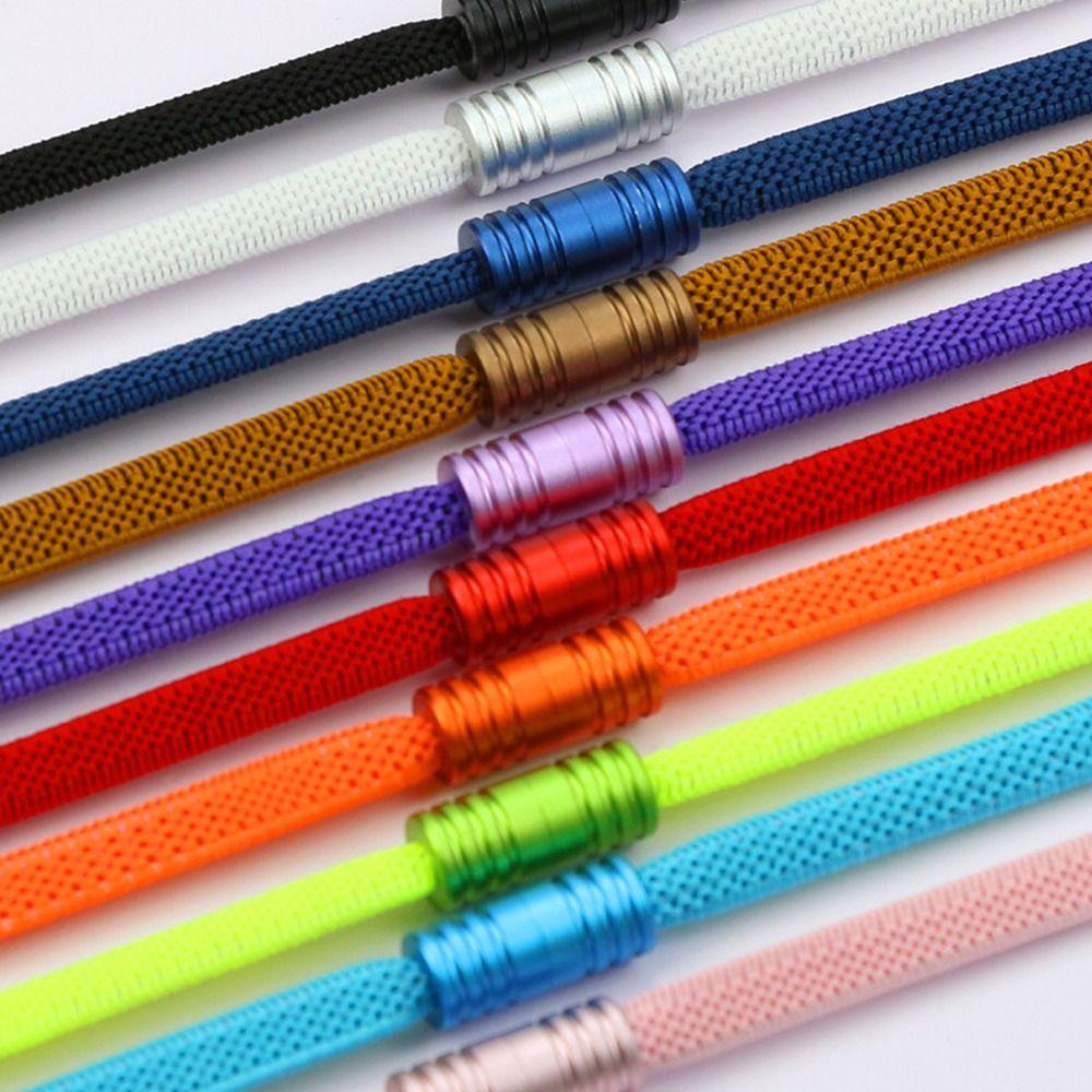 Man Women No Tie Shoelaces Semicircle Elastic Lazy Shoe Laces Shoe Accessories