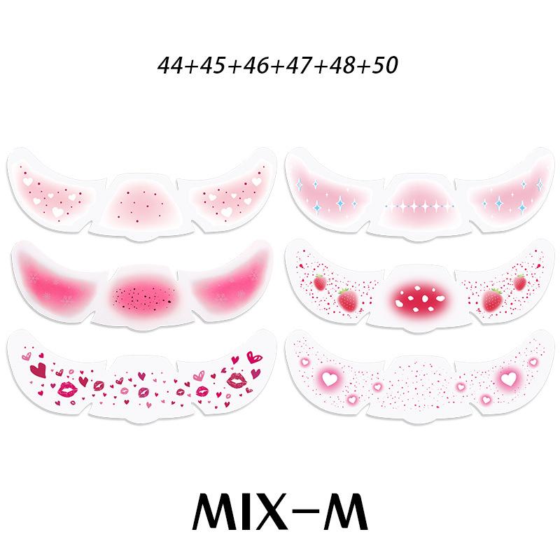 Simulation Sommersprossen Aufkleber Make-up Gesichtsaufkleber Wasserdicht und Schweißfest Natürliche Sommersprossenfarbe Bräunung Heiß Silber Tattoo-Aufkleber