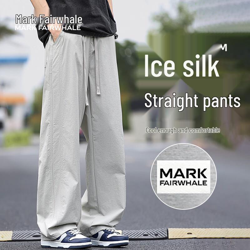 

MARK FAIRWHALE Men s Ice Silk Quick-Dry Casual Pants M