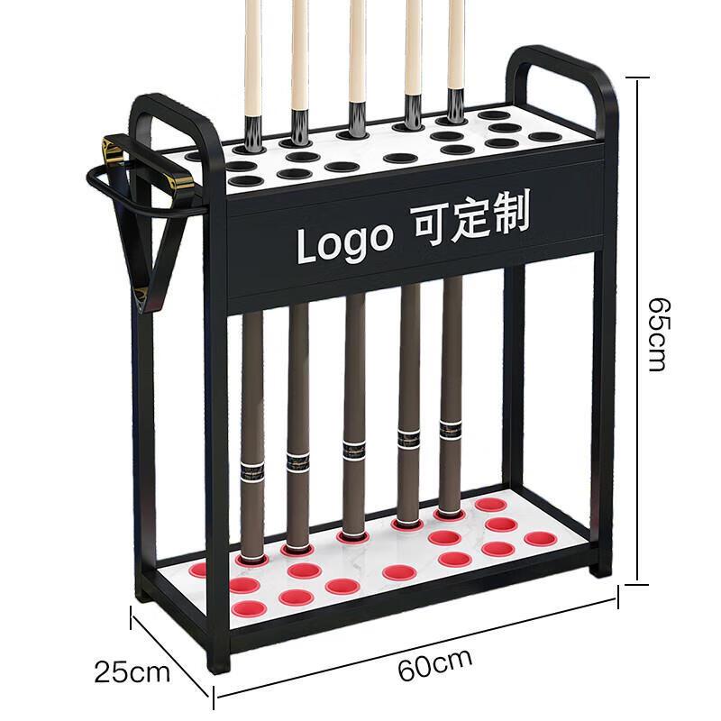 Jundingying 18-Slot Floor Billiard Cue Rack