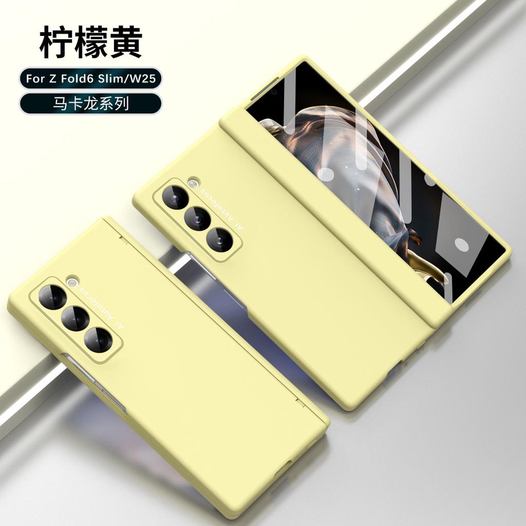 Applicable to Samsung Z Fold1 mobile phone case W11 spring hinged pen holder with pen case film Zfold1 anti-drop protective case