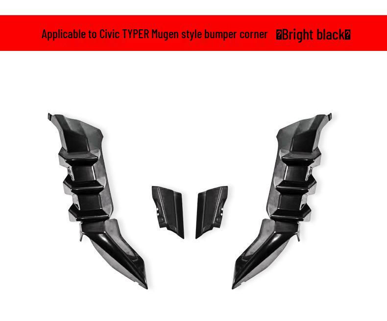 Kit Lip Spate și Difuzor Civic Type R Generația a Zecea - Model Mugen Unlimited