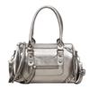 Borsa a Spalla Grande Capacità Monocolore Vintage