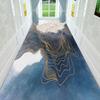 3D Carpet Doorway Corridor Carpet Nordic Rug Aisle Long Corridor Hallway Home Floor Mat Commercial Hotel Carpet Geometry