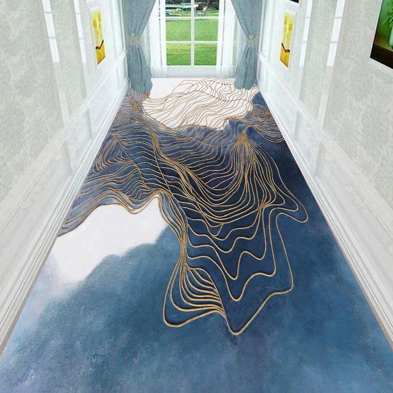 3D Carpet Doorway Corridor Carpet nordic rug Aisle Long Corridor hallway Home Floor Mat Commercial Hotel Carpet Geometry